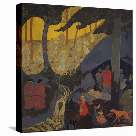 Celtic Tale, 1894 (Oil on Canvas)-Paul Serusier-Stretched Canvas