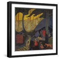 Celtic Tale, 1894 (Oil on Canvas)-Paul Serusier-Framed Giclee Print