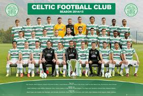 Celtic - Team Photo 14/15-null-Lamina Framed Poster