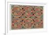 Celtic Weave Pattern-null-Framed Art Print