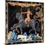 Celui Qui Monte Le Cheval Noir, C.1917-1920-Georges Barbier-Mounted Giclee Print