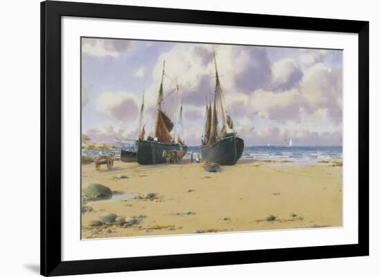 Cemaes Bay, North Wales-Warren Williams-Framed Giclee Print