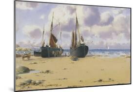 Cemaes Bay, North Wales-Warren Williams-Mounted Giclee Print