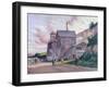 Cement Factory at Vermenton-Maximilien Luce-Framed Giclee Print