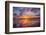 Cement Ship Sunset-John Gavrilis-Framed Photographic Print