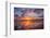 Cement Ship Sunset-John Gavrilis-Framed Photographic Print