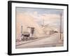 Cement Works, 1934-Eric Ravilious-Framed Giclee Print