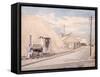 Cement Works, 1934-Eric Ravilious-Framed Stretched Canvas