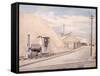 Cement Works, 1934-Eric Ravilious-Framed Stretched Canvas