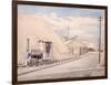 Cement Works, 1934-Eric Ravilious-Framed Giclee Print