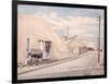 Cement Works, 1934-Eric Ravilious-Framed Giclee Print