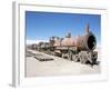 Cementerio De Trenes, Steam Engine Relics in Desert, Uyuni, Southwest Highlands, Bolivia-Tony Waltham-Framed Photographic Print