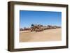 Cementerio De Trenes (Train Cemetery), Salar De Uyuni, Bolivia-Elzbieta Sekowska-Framed Photographic Print