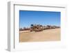 Cementerio De Trenes (Train Cemetery), Salar De Uyuni, Bolivia-Elzbieta Sekowska-Framed Photographic Print