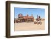 Cementerio De Trenes (Train Cemetery), Salar De Uyuni, Bolivia-Elzbieta Sekowska-Framed Photographic Print