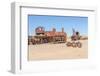 Cementerio De Trenes (Train Cemetery), Salar De Uyuni, Bolivia-Elzbieta Sekowska-Framed Photographic Print