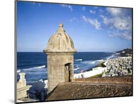 Cemetary, Fort San Felipe Del Morro, San Juan, Puerto Rico, USA, Caribbean-Miva Stock-Mounted Photographic Print