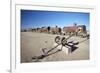 Cemeterio de Trenes (Train Cemetery), Uyuni, Potosi Department, Bolivia, South America-Ian Trower-Framed Photographic Print