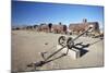 Cemeterio de Trenes (Train Cemetery), Uyuni, Potosi Department, Bolivia, South America-Ian Trower-Mounted Photographic Print