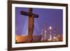 Cemetery and Petrochemical Plant, Baton Rouge, Louisiana-Paul Souders-Framed Photographic Print