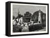 Cemetery at Khiva-null-Framed Stretched Canvas