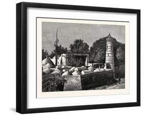 Cemetery at Khiva-null-Framed Giclee Print