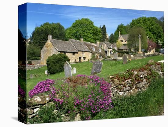 Cemetery at the Small Village of Snowhill, in the Cotswolds, Gloucestershire, England, UK-Nigel Francis-Stretched Canvas