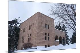 Cemetery Chapel Exterior-jrferrermn-Mounted Photographic Print