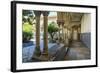 Cemetery Cloister-G and M Therin-Weise-Framed Photographic Print