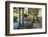 Cemetery Cloister-G and M Therin-Weise-Framed Photographic Print