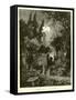 Cemetery, Feast of All Souls, Naples-null-Framed Stretched Canvas