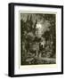 Cemetery, Feast of All Souls, Naples-null-Framed Giclee Print