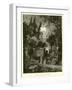 Cemetery, Feast of All Souls, Naples-null-Framed Giclee Print