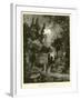 Cemetery, Feast of All Souls, Naples-null-Framed Giclee Print