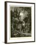 Cemetery, Feast of All Souls, Naples-null-Framed Giclee Print