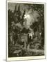 Cemetery, Feast of All Souls, Naples-null-Mounted Giclee Print