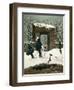 Cemetery in the Snow, 1826-Caspar David Friedrich-Framed Giclee Print