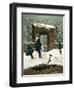 Cemetery in the Snow, 1826-Caspar David Friedrich-Framed Giclee Print