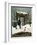 Cemetery in the Snow, 1826-Caspar David Friedrich-Framed Giclee Print