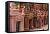 Cemetery in Wat Krom Temple, Sihanoukville Port, Sihanouk Province, Cambodia, Indochina-Richard Cummins-Framed Stretched Canvas