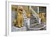 Cemetery in Wat Leu Temple, Sihanoukville Port, Sihanouk Province, Cambodia, Indochina-Richard Cummins-Framed Photographic Print