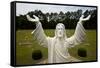 Cemetery Jesus, Manchester, North Carolina-Paul Souders-Framed Stretched Canvas
