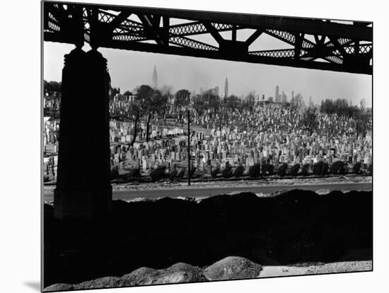 Cemetery, New York, 1943-Brett Weston-Mounted Photographic Print