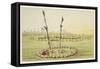 Cemetery of the Mandan People-George Catlin-Framed Stretched Canvas