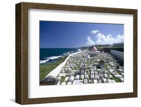 Cemetery, Old San Juan, Puerto Rico-George Oze-Framed Photographic Print