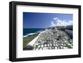 Cemetery, Old San Juan, Puerto Rico-George Oze-Framed Photographic Print