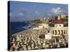 Cemetery on the Coast in the City of San Juan, Puerto Rico, USA, West Indies-Mawson Mark-Stretched Canvas