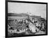 Cemetery outside City Wall in San Juan Photograph - San Juan, Puerto Rico-Lantern Press-Framed Art Print