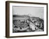 Cemetery outside City Wall in San Juan Photograph - San Juan, Puerto Rico-Lantern Press-Framed Art Print