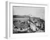 Cemetery outside City Wall in San Juan Photograph - San Juan, Puerto Rico-Lantern Press-Framed Art Print